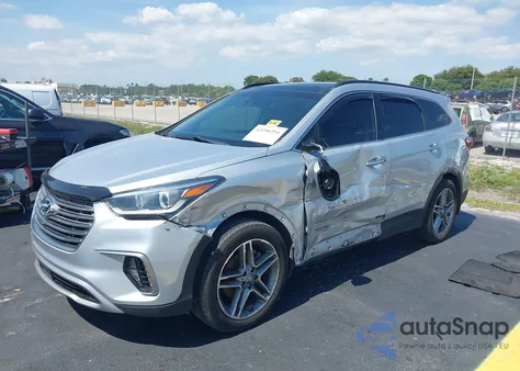 2018 Hyundai Santa Fe Se Ultimate from USA, damaged, VIN KM8SRDHF3JU274684